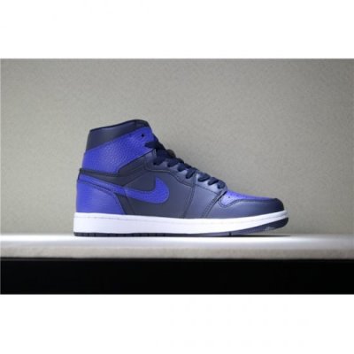 Nike Erkek Air Jordan 1 Mid Obsidian / Kraliyet Mavisi Obsidian Basketbol Ayakkabısı Türkiye - GKDUR